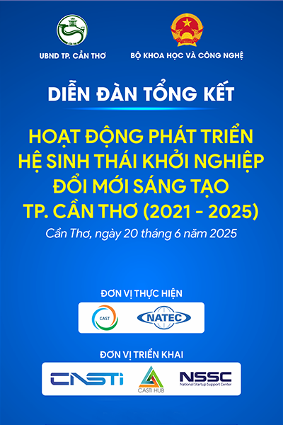Livestream DIỄN ĐÀN TỔNG KẾT HOẠT ĐỘNG PHÁT TRIỂN HỆ SINH THÁI KHỞI NGHIỆP ĐỔI MỚI SÁNG TẠO TP. CẦN THƠ