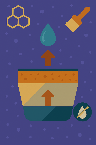 Sơn phủ hấp phụ màu: đặc tính và hiệu quả xử lý nước thải