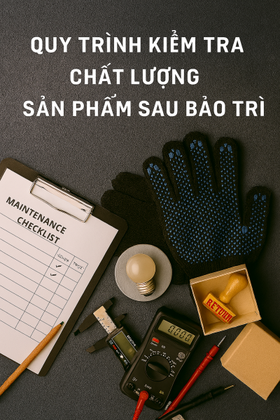 Quy trình kiểm tra chất lượng sản phẩm sau bảo trì