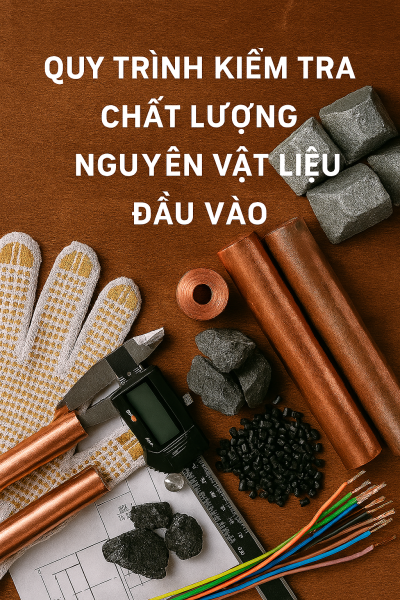 Quy trình kiểm tra chất lượng nguyên vật liệu đầu vào