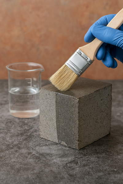 Vật liệu phủ liti silicat bảo vệ bề mặt bê-tông xi-măng