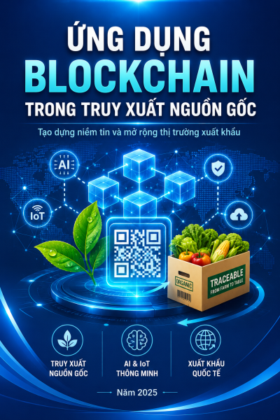 Ứng dụng Blockchain trong truy xuất nguồn gốc và phát triển thị trường xuất khẩu